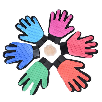 Pet Glove Cat Grooming Hair Deshedding Brush S Dog Comb for S Bath Cleaning Glove De-Shedding De-Matting Pet Grooming Products