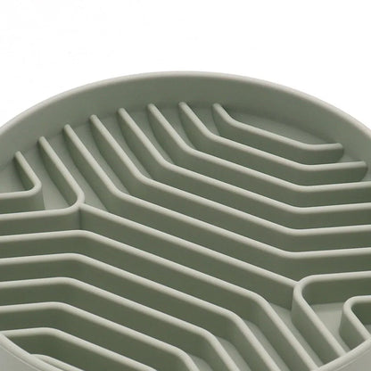 Pet Anti-Choking Feeder Dog Food Bowl Pet Supplies Feedingmat Feeding Bowls Mat for Non-Sliping Distracted Licking Plate Cutlery