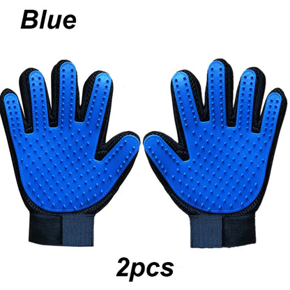 Pet Glove Cat Grooming Hair Deshedding Brush S Dog Comb for S Bath Cleaning Glove De-Shedding De-Matting Pet Grooming Products