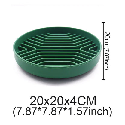 Pet Anti-Choking Feeder Dog Food Bowl Pet Supplies Feedingmat Feeding Bowls Mat for Non-Sliping Distracted Licking Plate Cutlery